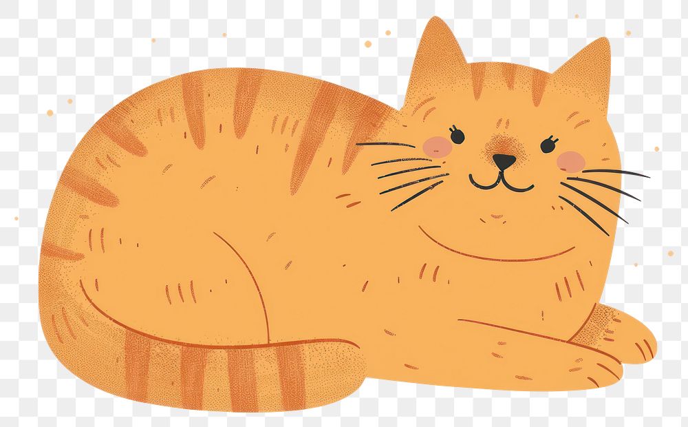 PNG A cat illustration cute pet.