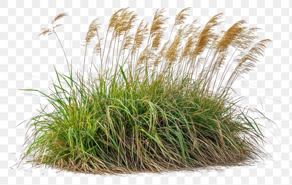 PNG Clump of tall grass background isolated plant.