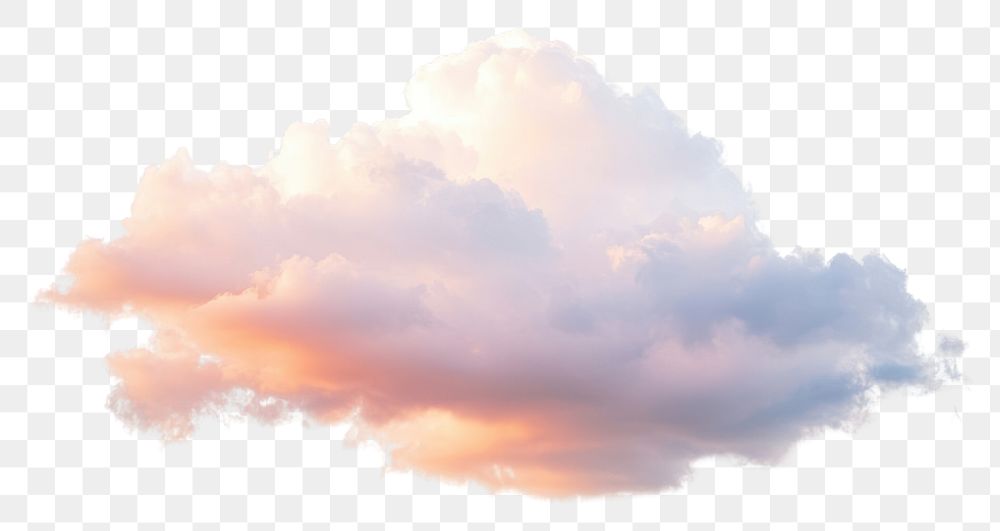 PNG Cloud sky pastel illustration.