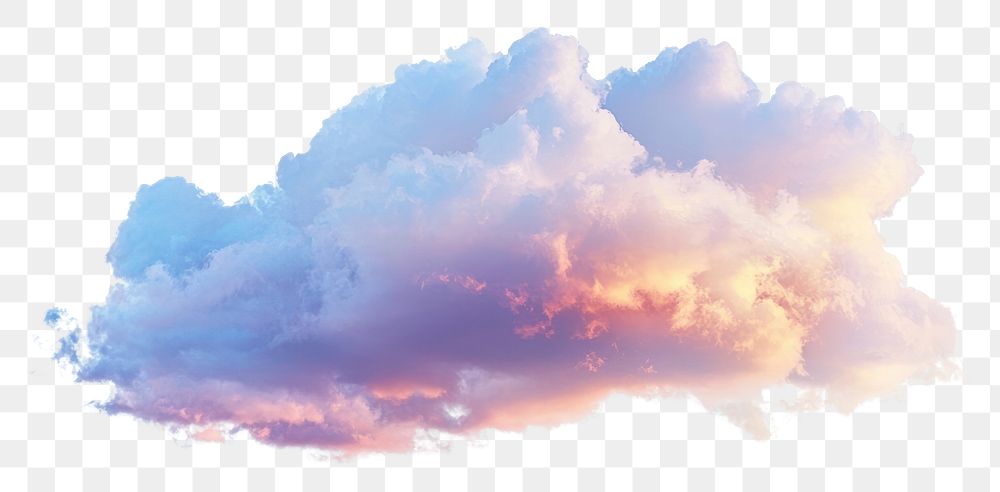 PNG Cloud sky pastel illustration.