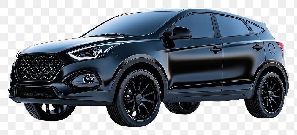 PNG Modern compact SUV suv automobile vehicle.