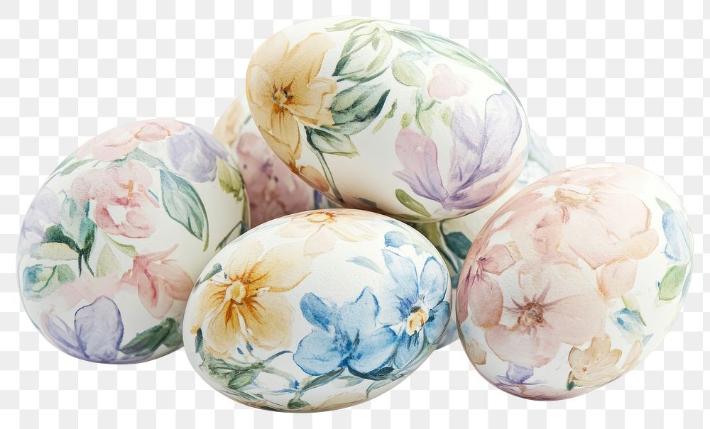 PNG Easter eggs easter pastel colors.