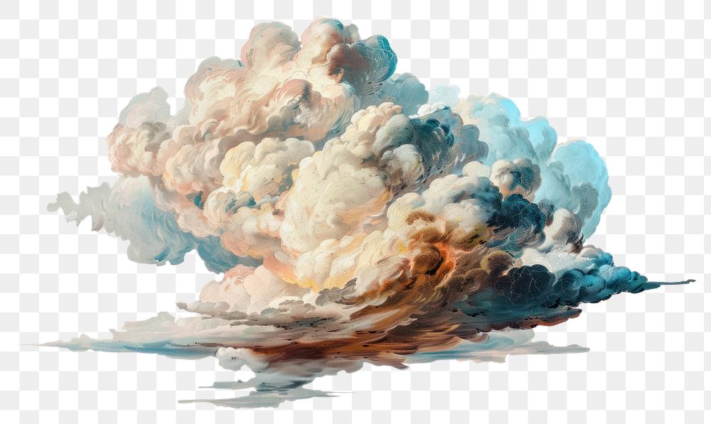 PNG Cloud art illustration painting.