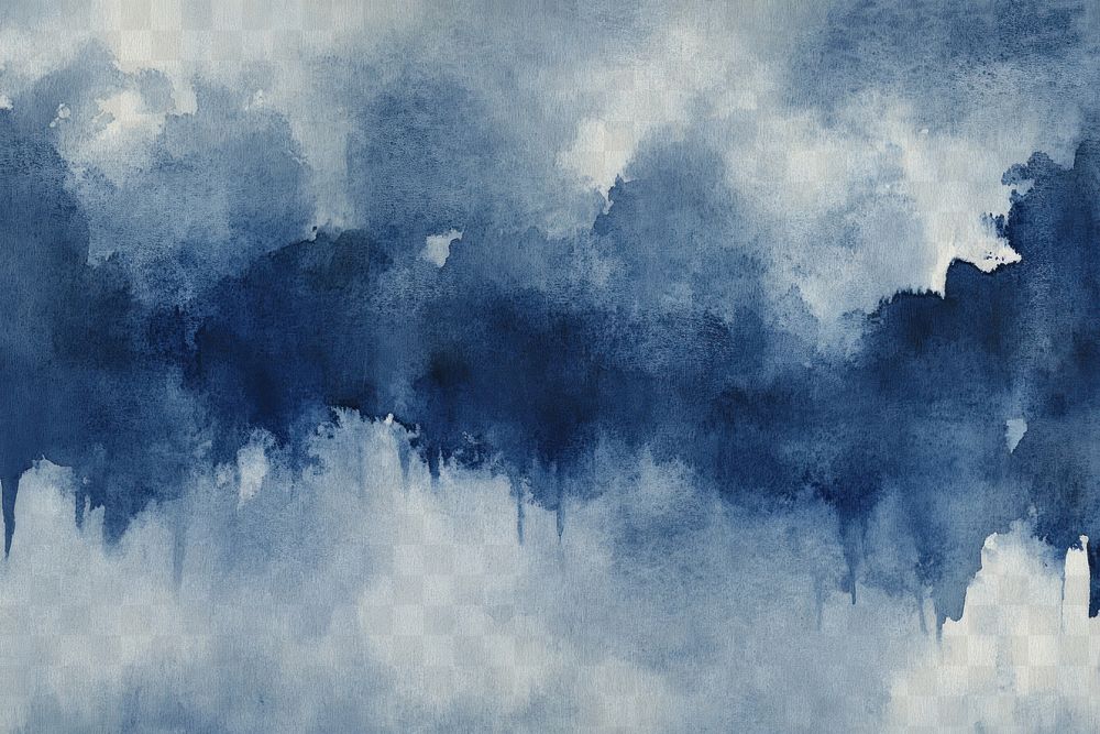 PNG Abstract indigo watercolor in a light gray background abstract texture art.