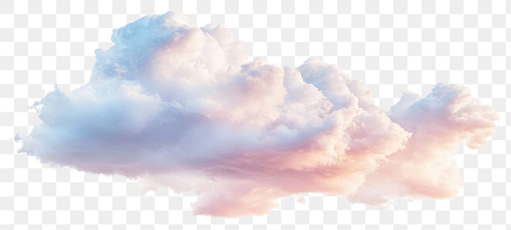 PNG Cloud evening sky pastel atmosphere formation.