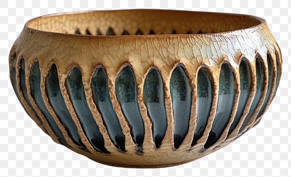 PNG Pottery Scandinavian basket pottery bowl craftsmanship.