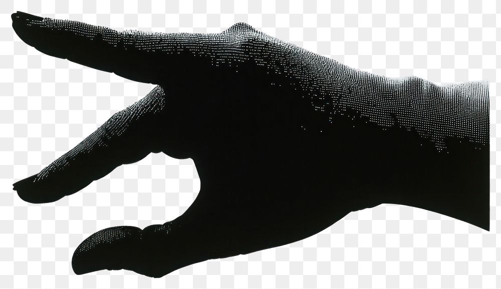 PNG Hand gesture texture black white.