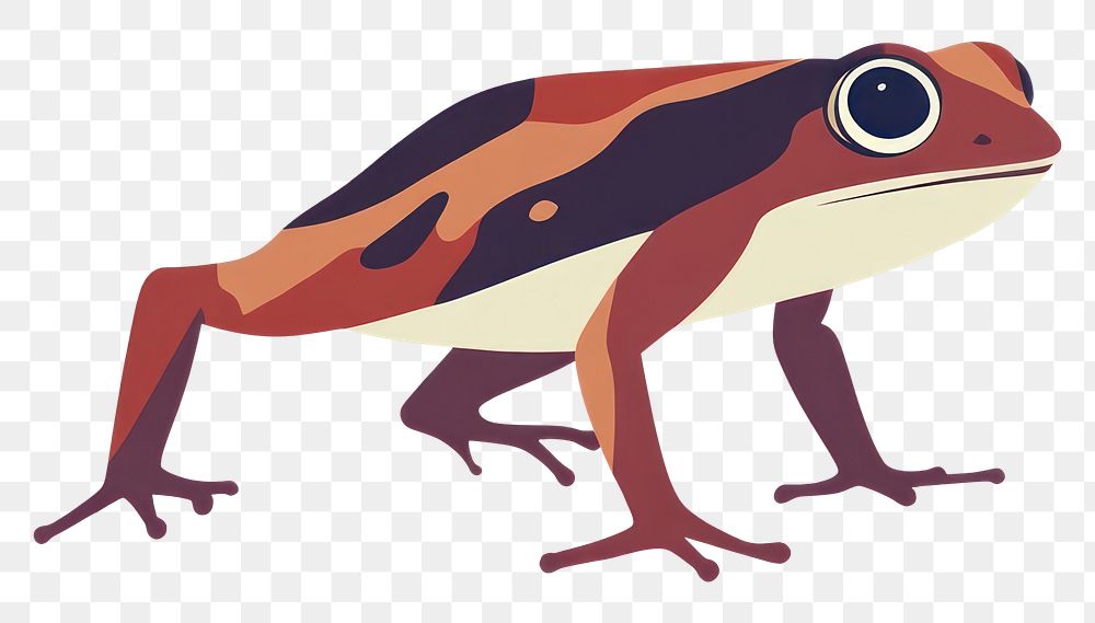 PNG Dart Frog frog illustration amphibian.