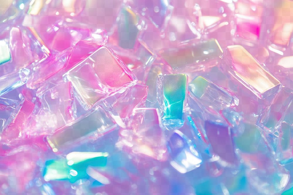 PNG Abstract Holographic Background background crystals abstract.