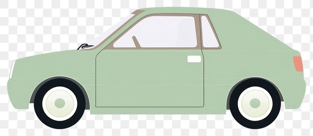 PNG Small sport coupe illustration vehicle minimal.