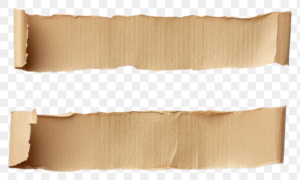 PNG Ripped brown paper tape background white cardboard.