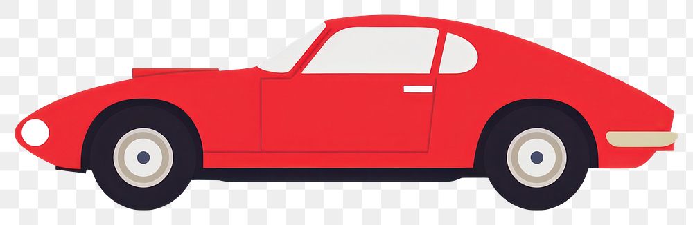 PNG Sports car illustration automobile minimalist.