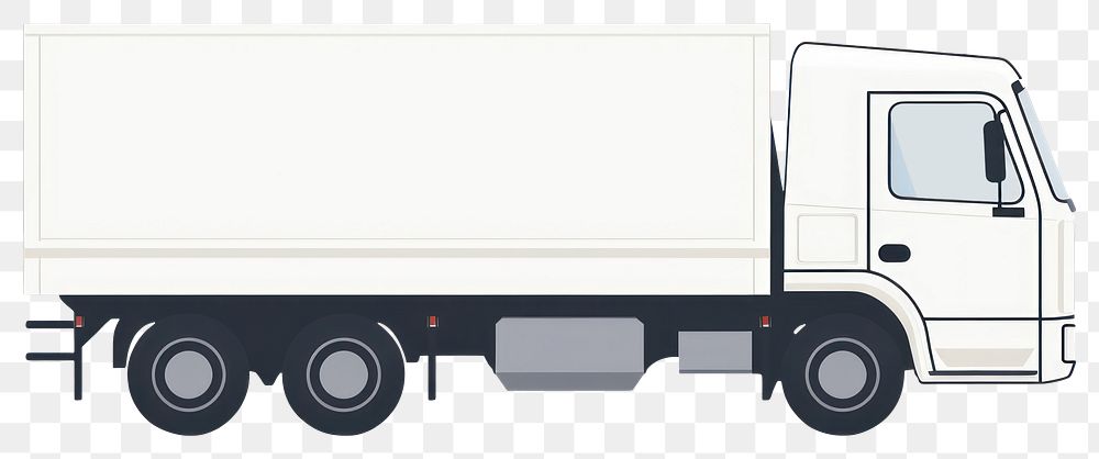 PNG Truck illustration minimalist vehicle.