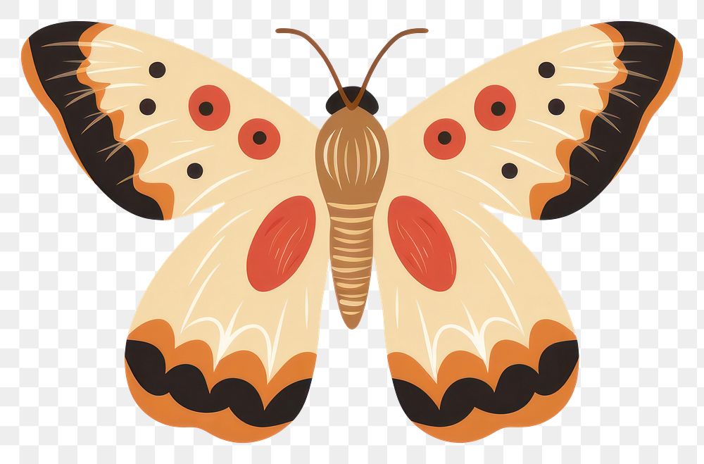 PNG Moth illustration butterfly insect.