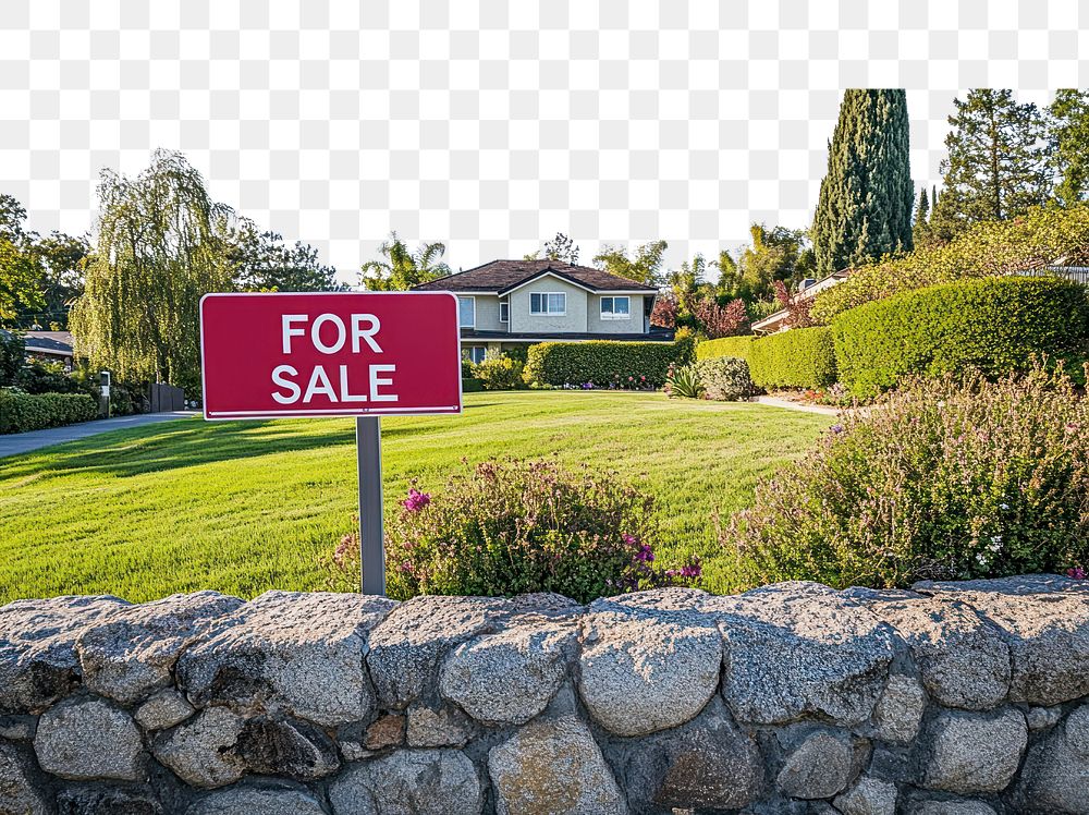 PNG Sign bushes house stone.