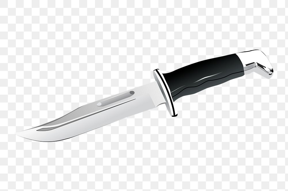 Dagger knife png sticker, weapon illustration on transparent background. Free public domain CC0 image.