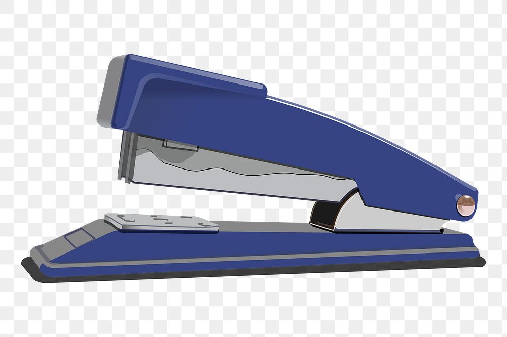 Stapler png sticker illustration, transparent background. Free public domain CC0 image.