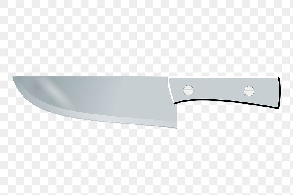 Knife png sticker illustration, transparent background. Free public domain CC0 image.
