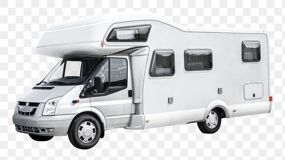 Motorhome png sticker, vehicle image on transparent background