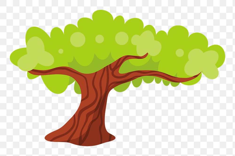 Tree png sticker, transparent background. Free public domain CC0 image.