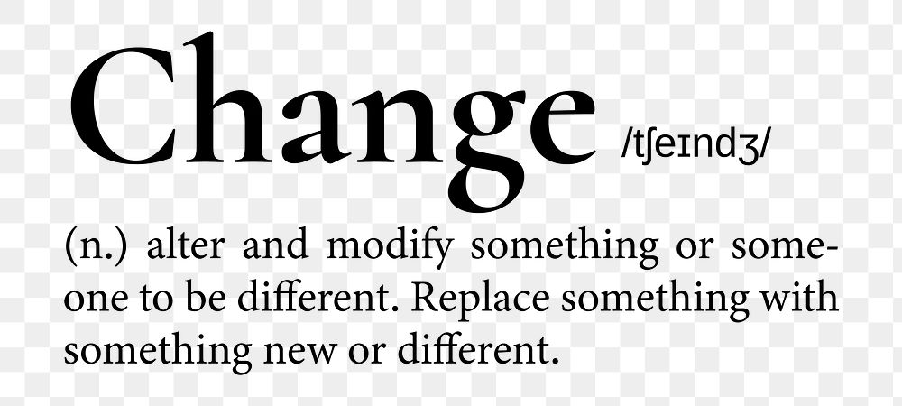 Change png dictionary word sticker, transparent background