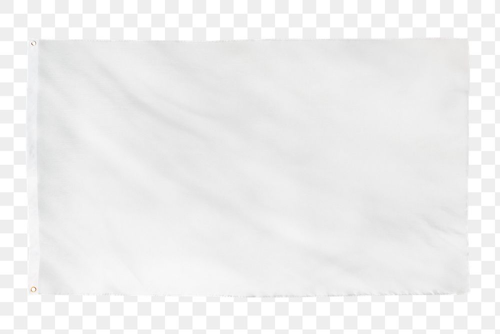 Blank flag png, transparent background