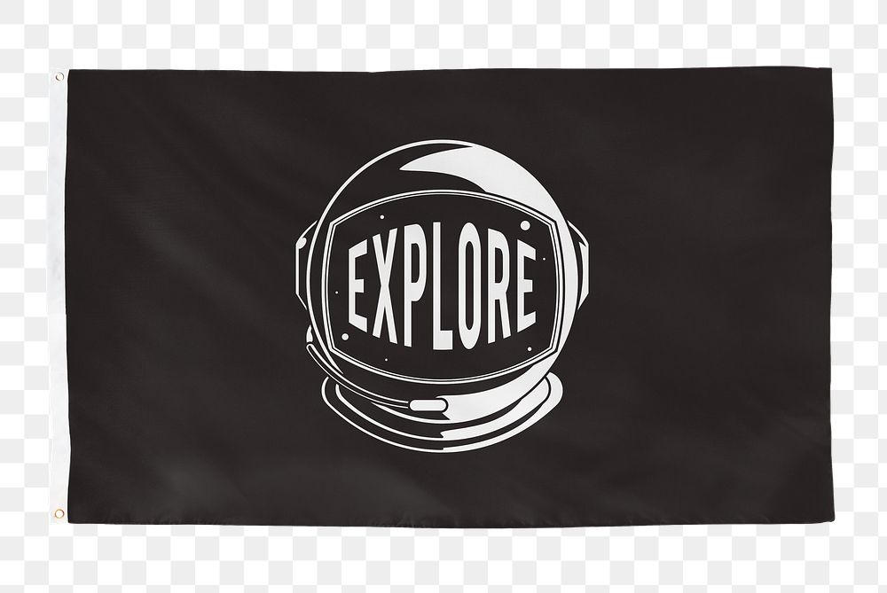 Explore astronaut png flag sticker, transparent background