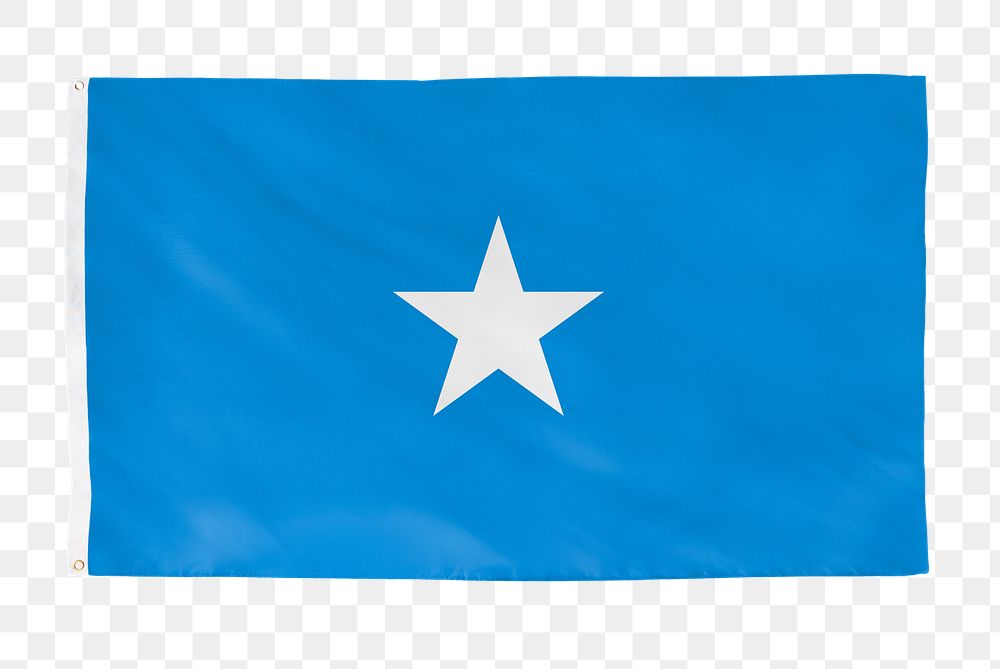 Somalia png flag, national symbol, transparent background