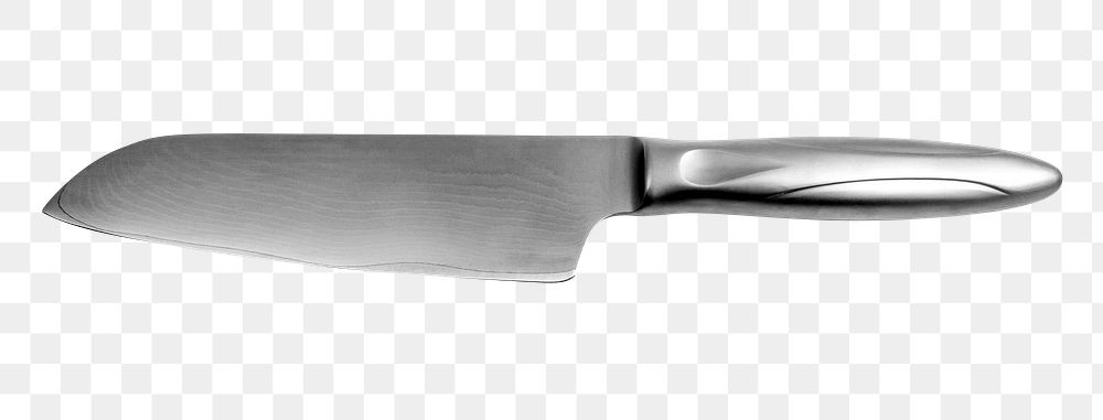 Kitchen knife png sticker, cutlery transparent background