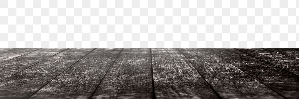 Wooden floor png border sticker, transparent background