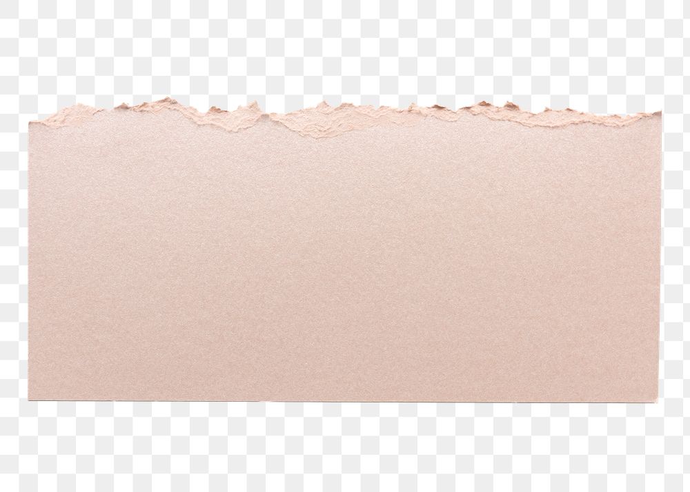 Pink paper scrap png texture, transparent background 