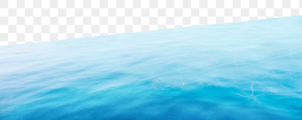 Sea wave png border, nature, transparent background