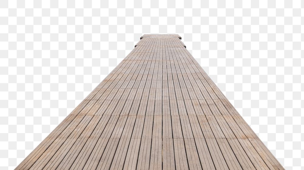 Wooden jetty png border, transparent background