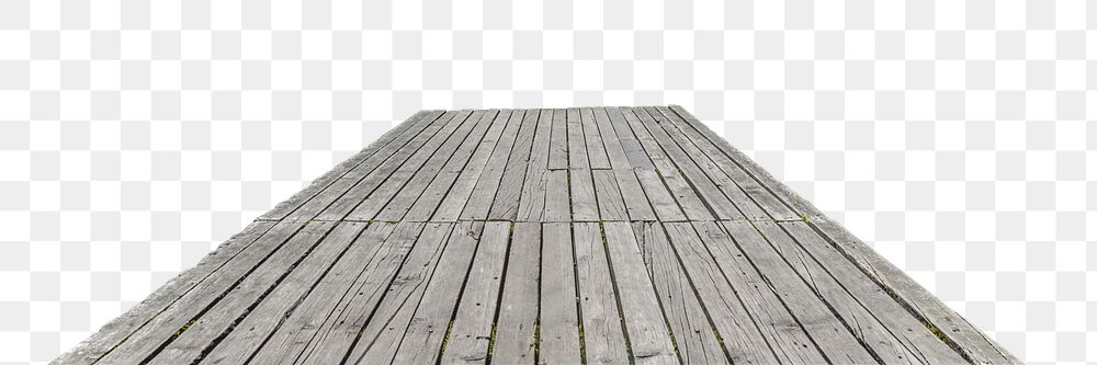Gray wooden dock png border, transparent background