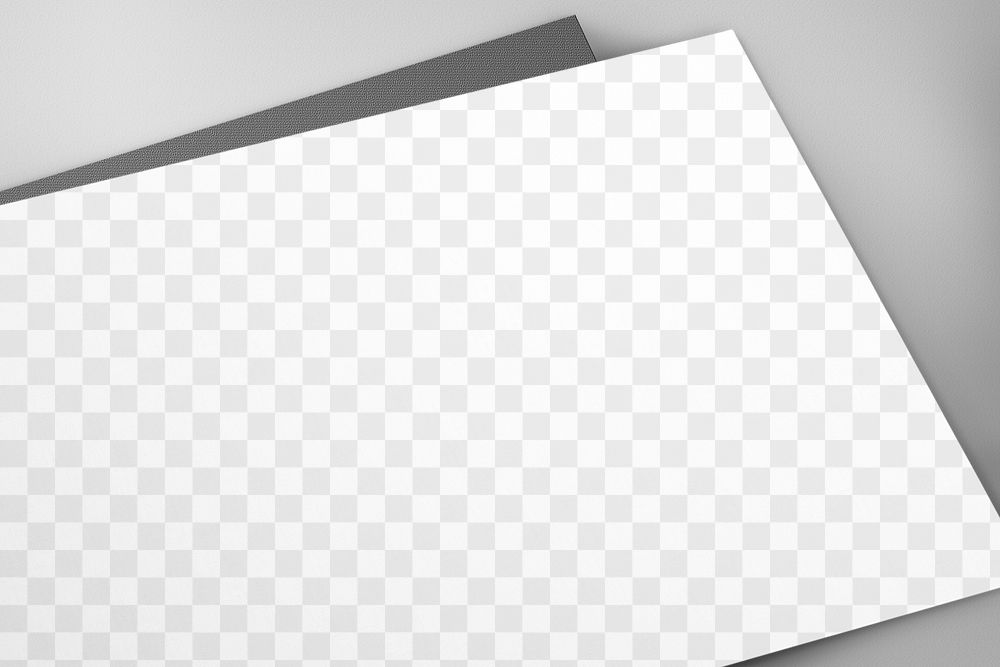 Business card mockup, png transparent