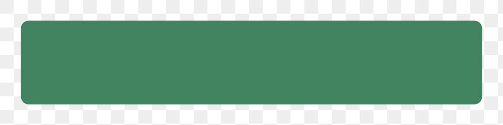 Green rectangular png frame sticker, transparent background