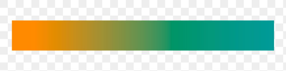 Png colorful gradient sticker, rectangle design, transparent background