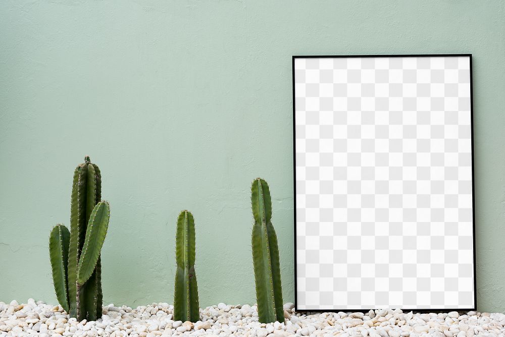 Frame png mockup, home decor, transparent design