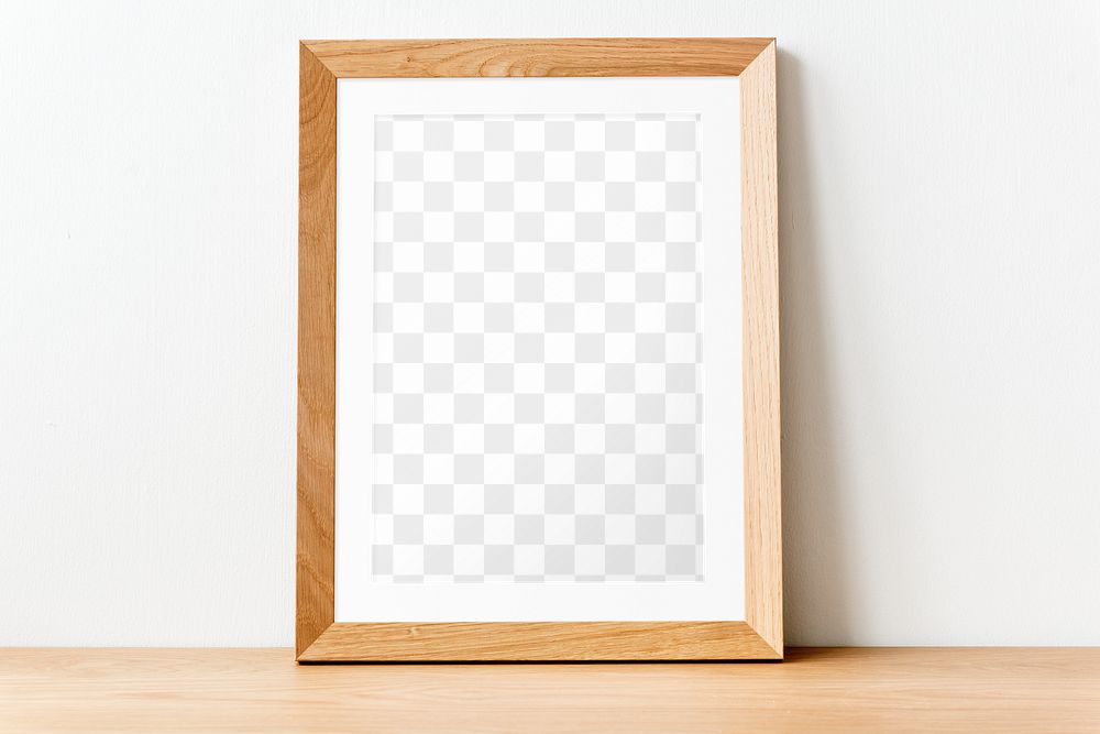 Frame png mockup, transparent design 