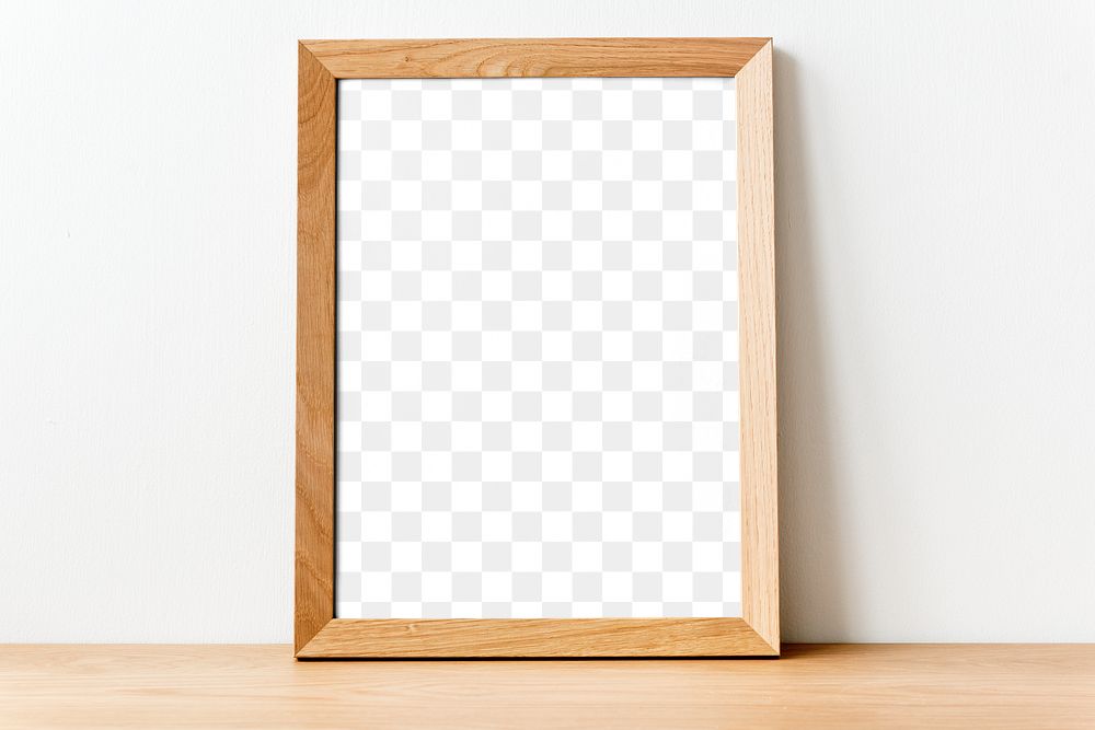 Frame png mockup, transparent design 