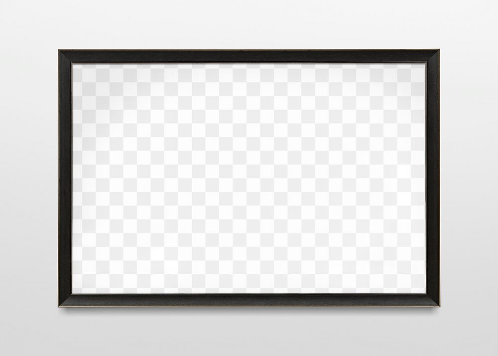 Picture frame png mockup, home decor, transparent design