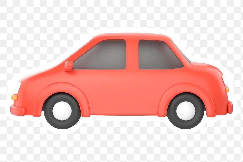 Car, vehicle  png sticker, transparent background