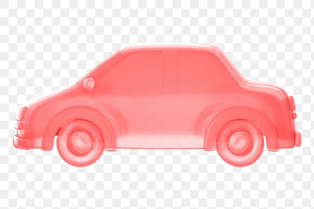 Car icon  png sticker, transparent background