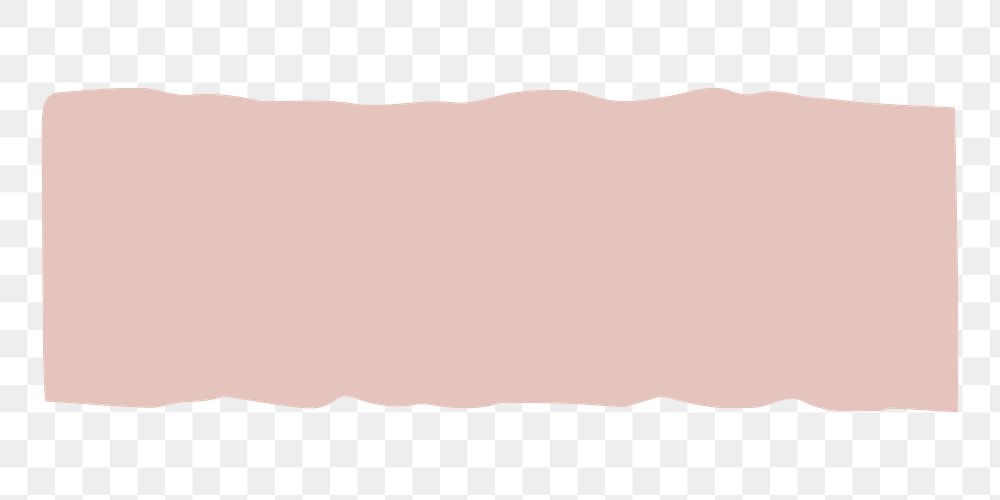 Png pink washi tape sticker, transparent background