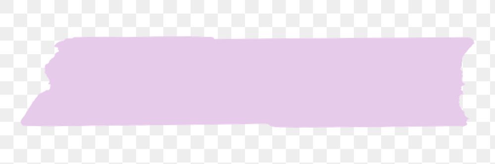 Png purple washi tape sticker, transparent background