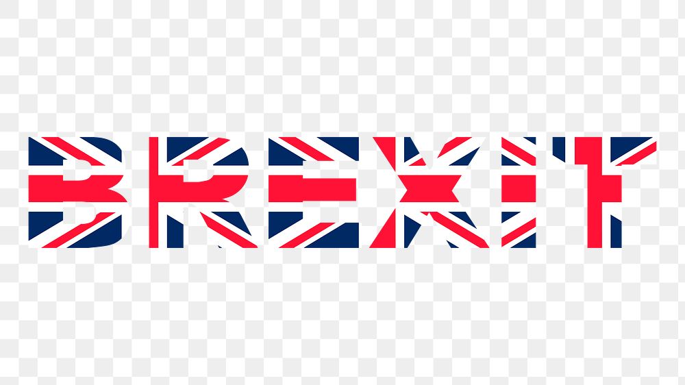 UK Brexit png illustration, transparent background. Free public domain CC0 image.