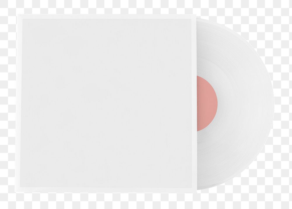 Vinyl record  png sticker, transparent background