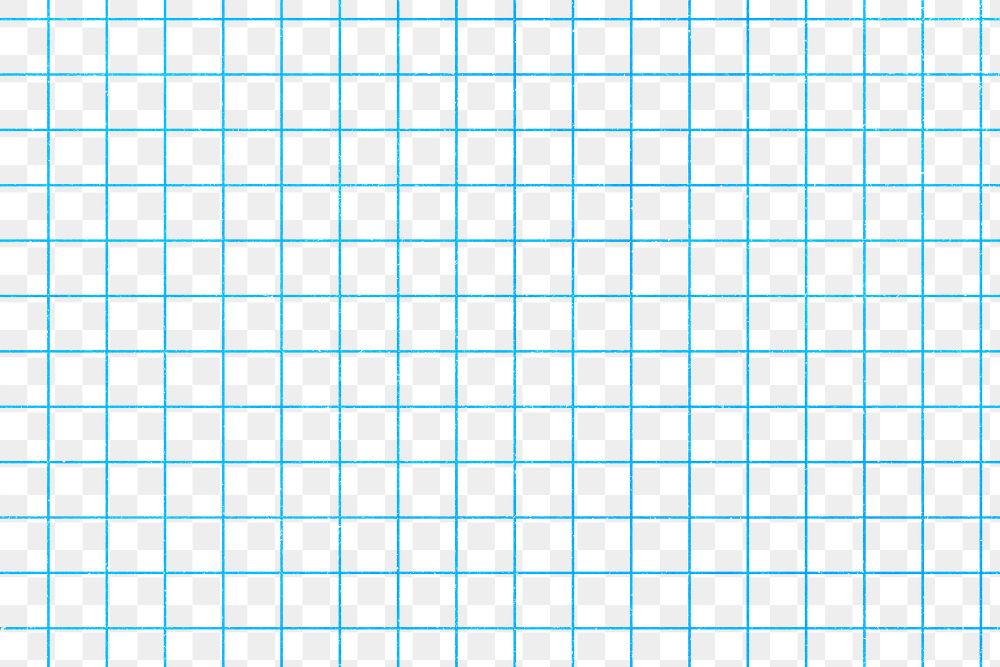 Blue grid png background, transparent design