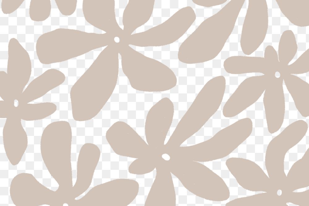 Floral pattern png overlay, transparent background