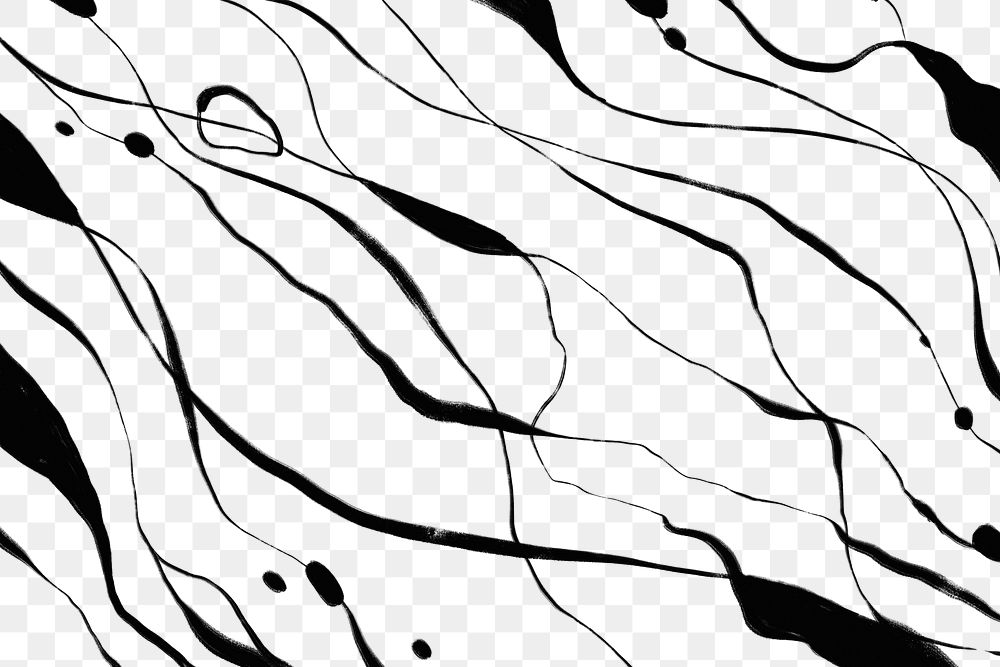 Png abstract wavy background, black | Premium PNG - rawpixel